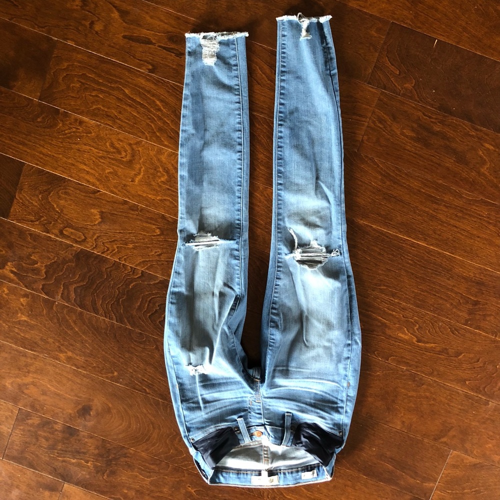 Madewell maternity jeans